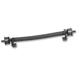 RAMP DOOR SPRING SYSSTEM. SINGLE SPRING FOR 80# DOOR. 96" PIPE. iNCLUDES 2 CABLES.