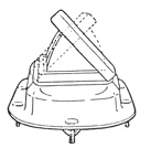 2-Way Pop Up Vent Bucket - Aluminum