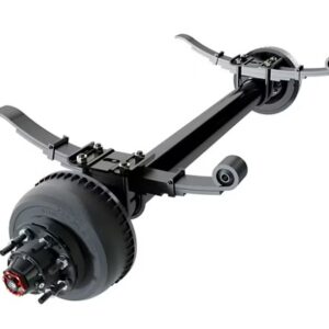 Dexter Axle, Front, 10,000 LB Capacity, 8 on 6.5" Bolt Pattern, Electric Brake, Straight Spindle, Oil Lubrication, 74" Track, 46" Spring Center, Slipper Springs Pre-Mounted***DSS SUSPENSION******