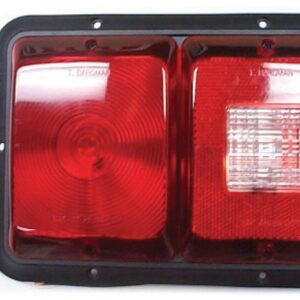 Bargman 2-Compartment Red With Back-Up