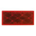 Rectangle Reflector - Red
