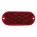 Oblong Reflector - Red