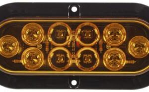 Oblong LED Light - Flanged (STL-78AB)