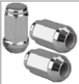 12CLN   1/2" BUDDTYPE WHHL NUTS  1.5 "