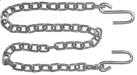 1/4” Chain - 4’ - w/ Hooks