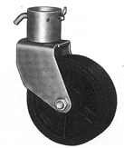 2" X 6"   Poly Caster Wheel for 2K & 5K