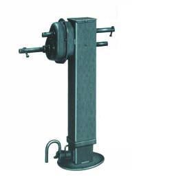 25k SAF Holland Drop Leg Jack  (2 spd)