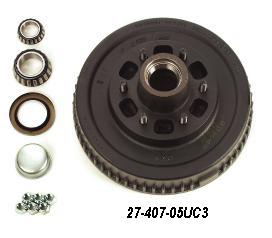 D44 Hub Kit 10" Brake with 6 on 5.5" Bolt Pattern