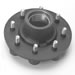 6K/7K   Hub - 8-6.5” Idler (grease, 1/2” stud)8-231-9 "KIT"