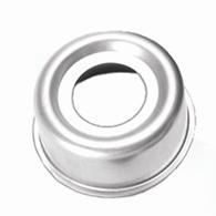 Grease Cap EZ 21-42-1 Fits Dexter 12 x 2" hub 6 bolt.  2.44" OD, chrome.