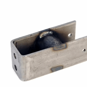 Leaf Spring Suspension 2" Slipper Springs Rear Hanger 6 3/8" Hanger Top To Center Hole 5/16" Hanger Bolt Size