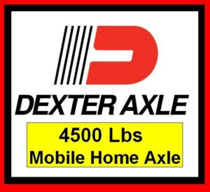 4,500 LBS   MOBILE HOME AXLE PARTS