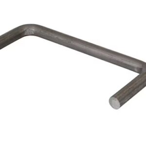 Trailer Door Or Gate Grab Handle 3/8-Inch Diameter X 5-Inches Wide X 2-7/16-Inches Tall Weld-On Raw Finish