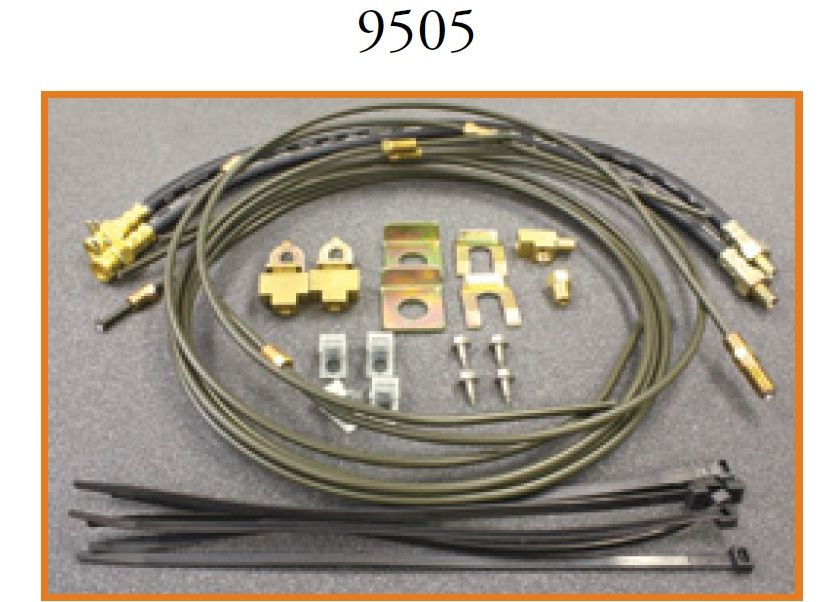 HYDRAULIC LINE KIT TANDEM AXLE, DRUM