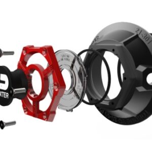 Fortress™ Complete Aluminum Oil Cap Replacement Kit, For Dexter 10KHD-15K Axles