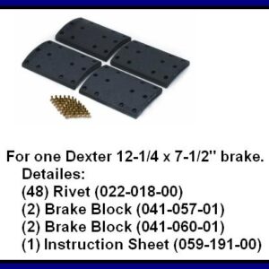 K71-133-00 Brake Block Kit