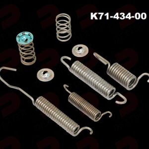 Fits Dexter 12 x 2" free backing, corrosion resistant, hydraulic brake.