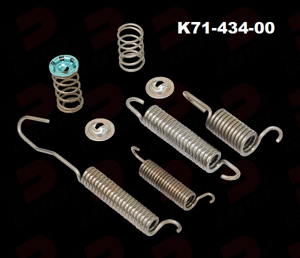 Fits Dexter 12 x 2" free backing, corrosion resistant, hydraulic brake.