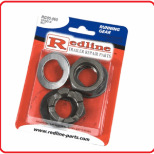 1"-14 SPINDLE NUT, PKG 2 EA W/TANG WASHER, OLD STYLE EZ