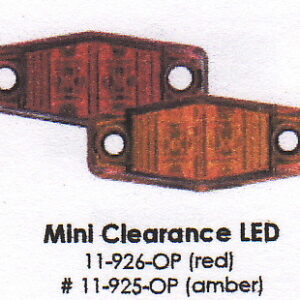 Mini Clearance LED - Optronics (Amber)